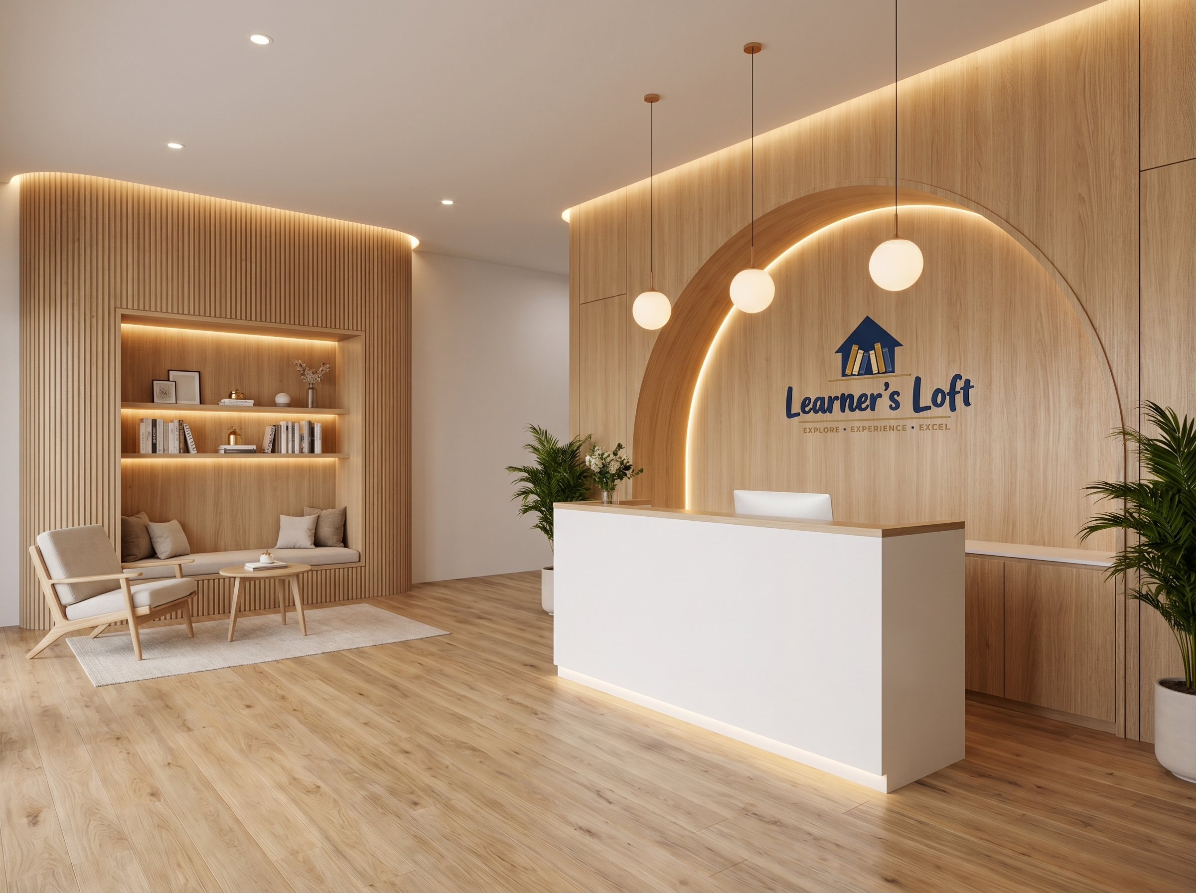 A thoughtfully designed, premium learning space at Learner's Loft Academy